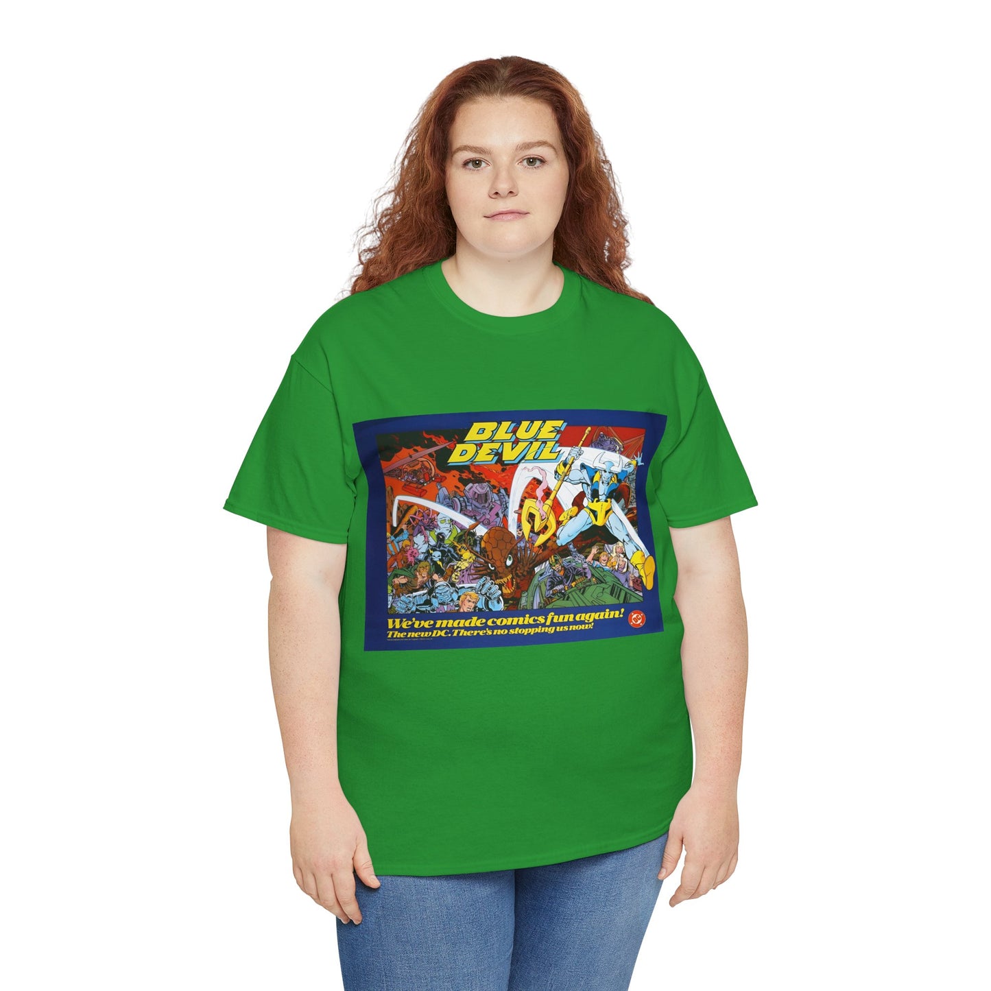 Blue Devil Ad T-Shirt - DC Comics