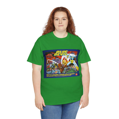 Blue Devil Ad T-Shirt - DC Comics