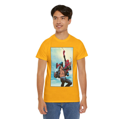 Wolverine Vs Spider-Man T-Shirt - Frank Quitely Art - Marvel Comics