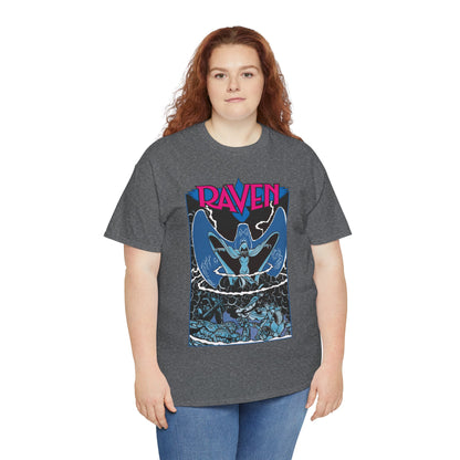 Raven T-Shirt - George Perez Art - New Teen Titans, Trigon - DC Comics