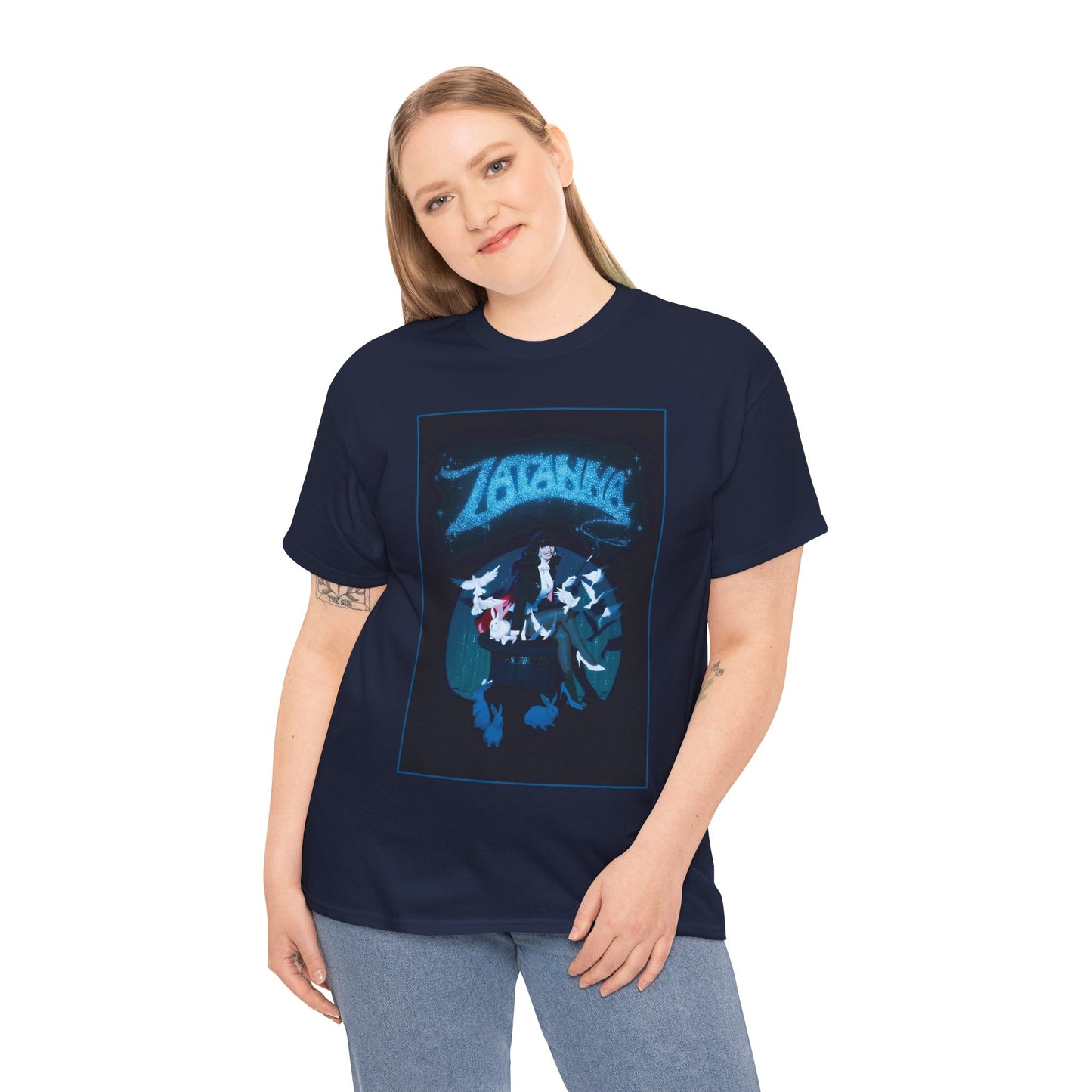 Zatanna T-Shirt - David Talaski Art - Maid of Magic - Justice League of America Member - DC Comics