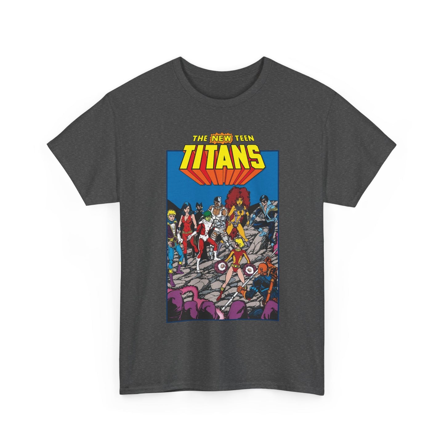 New Teen Titans T-Shirt - George Perez Art - Judas Contract - Tales of the Teen Titans Annual #3 Cover Art - DC Comics