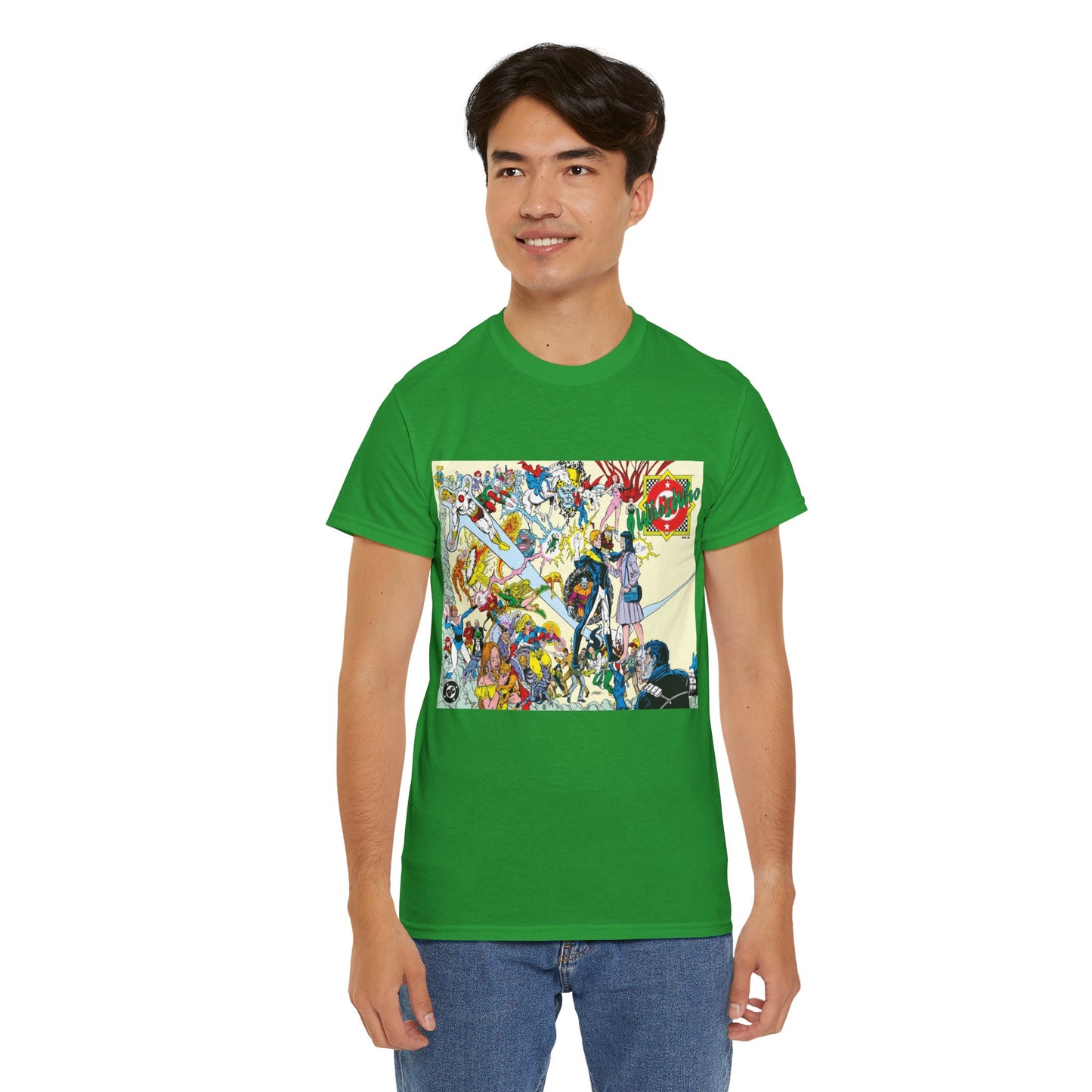 Who's Who in the DC Universe T-Shirt - George Perez Art - Lightning Lad, Lois Lane, Looker - DC Comics