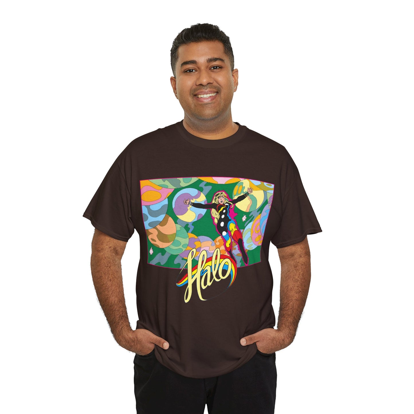 Halo T-Shirt - Batman & the Outsiders Founding Member - "Search for Halo" - DC Comics