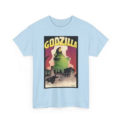 Godzilla T-Shirt - Mike Mignola Art - 1987 Portfolio Artwork - Dark Horse Comics