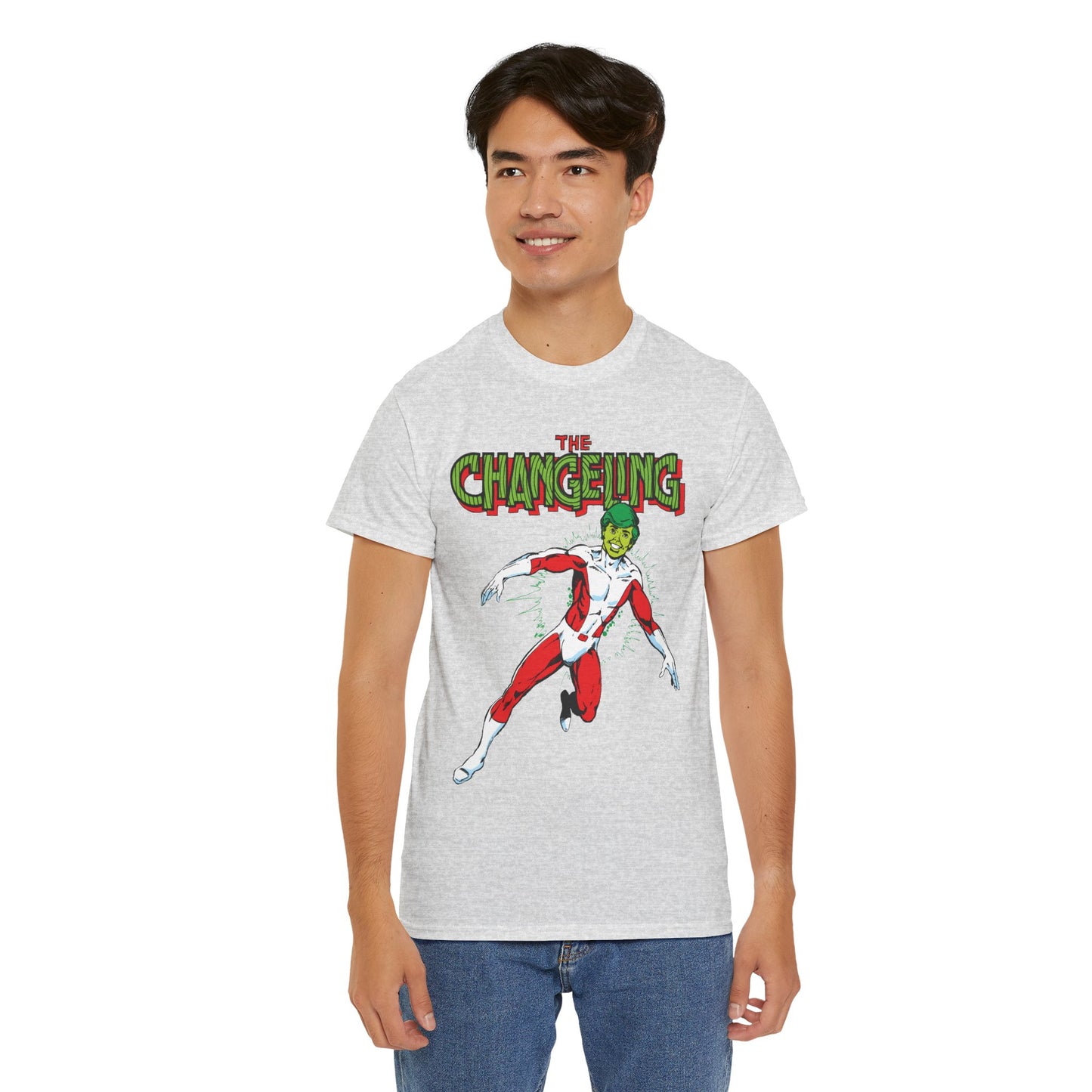 Changeling T-Shirt - George Perez Art - New Teen Titans Member - Beast Boy, Former Doom Patrol Member - Garfield Logan - DC Comics