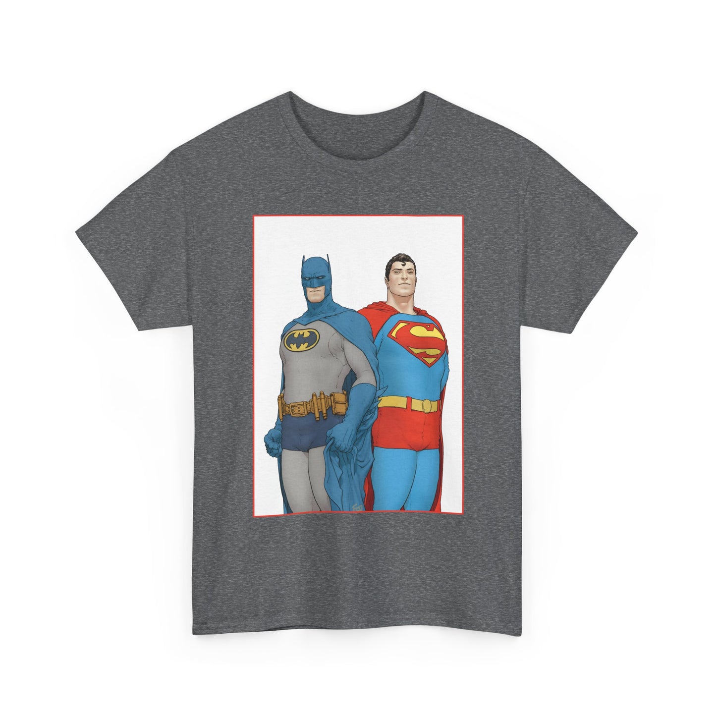 Superman & Batman T-Shirt - Frank Quitely Art - World's Finest Variant Cover Art - DC Comics