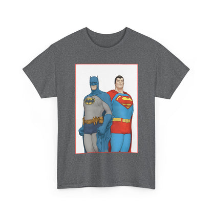 Superman & Batman T-Shirt - Frank Quitely Art - World's Finest Variant Cover Art - DC Comics