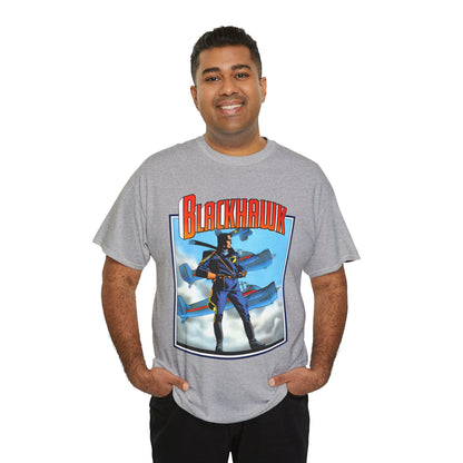 Blackhawk T-Shirt - Howard Chaykin Art - World War II Anti-Nazi Ace Pilots - DC Comics