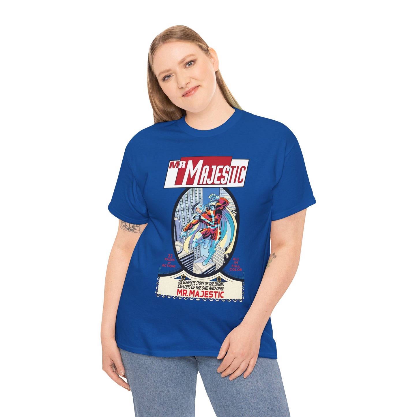 Mr. Majestic T-Shirt - Ed McGuiness Art - DC/Wildstorm Comics