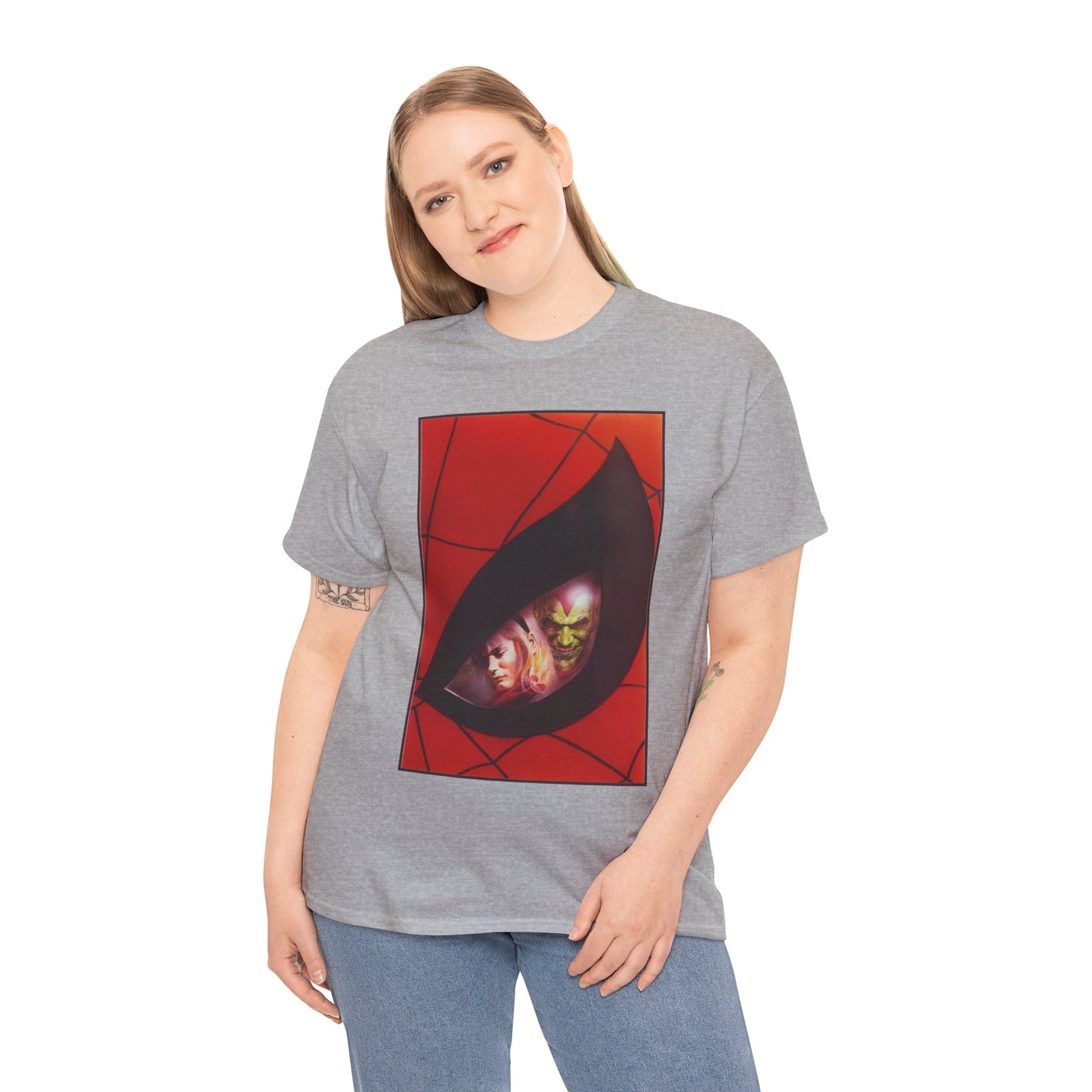 Spider-Man T-Shirt - Alex Ross Art - Marvels Cover - Green Goblin Vs Gwen Stacy - Marvel Comics
