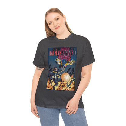 Batman/Punisher T-Shirt - Barry Kitson Art - Lake of Fire, AzBats - DC Comics/Marvel Comics