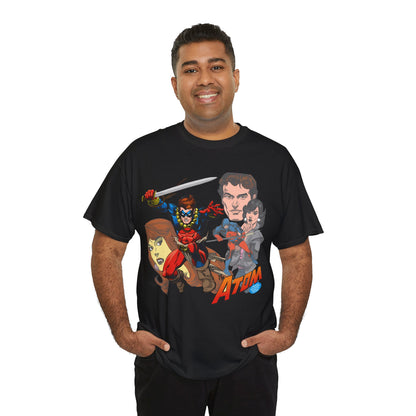 Atom T-Shirt - Gil Kane Art - Who's Who Image - Ray Palmer, JLA Member - Silver Age Hero - DC Comics