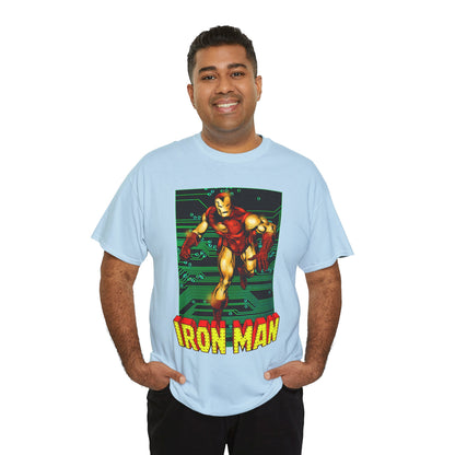 Iron Man T-Shirt - John Byrne Art - Tony Stark, Stark Industries - Avengers Member & Leader - Marvel Comics Armored Hero