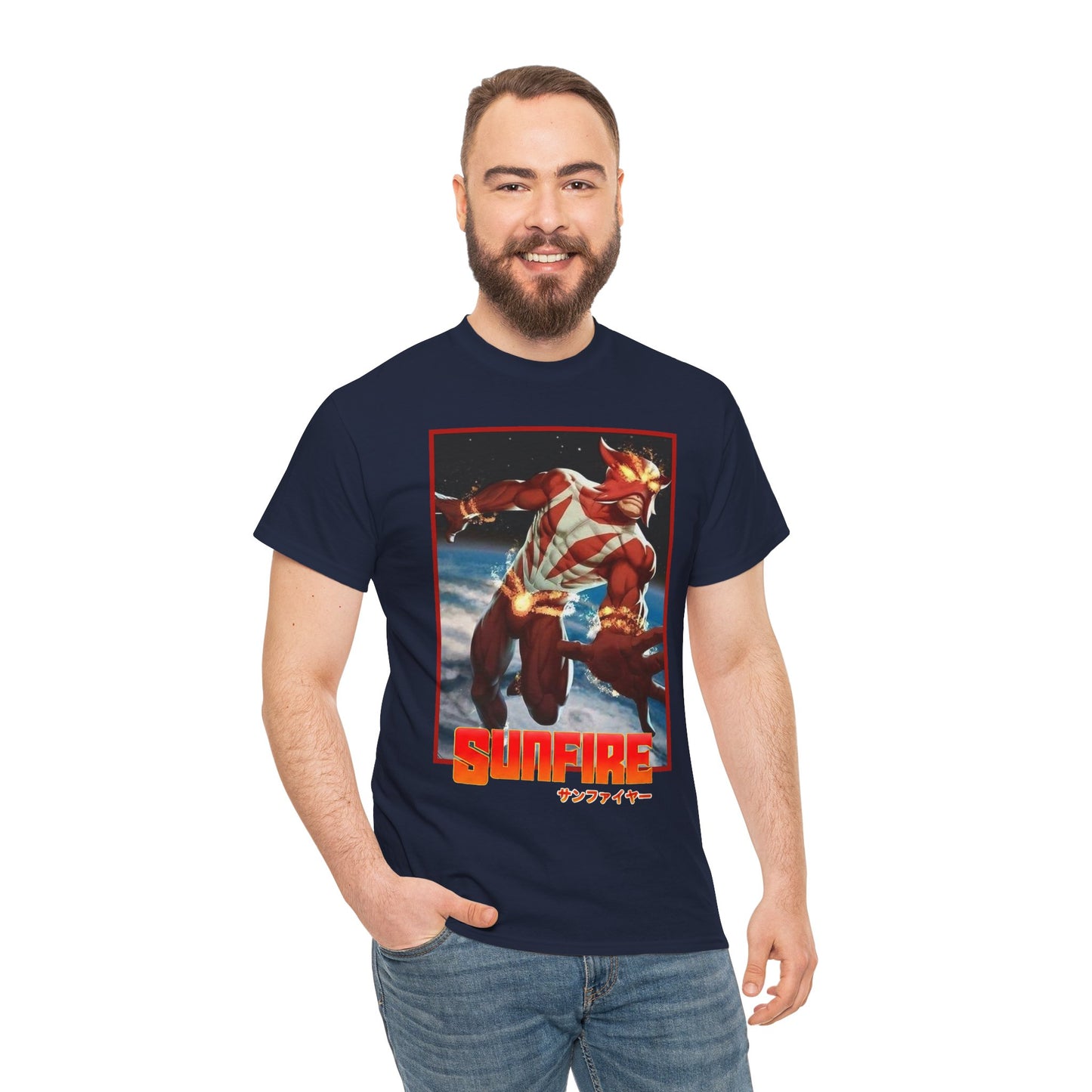 Sunfire T-Shirt - X-Men Member from Japan - Mutant - Shiro Yoshida - Marvel Comics