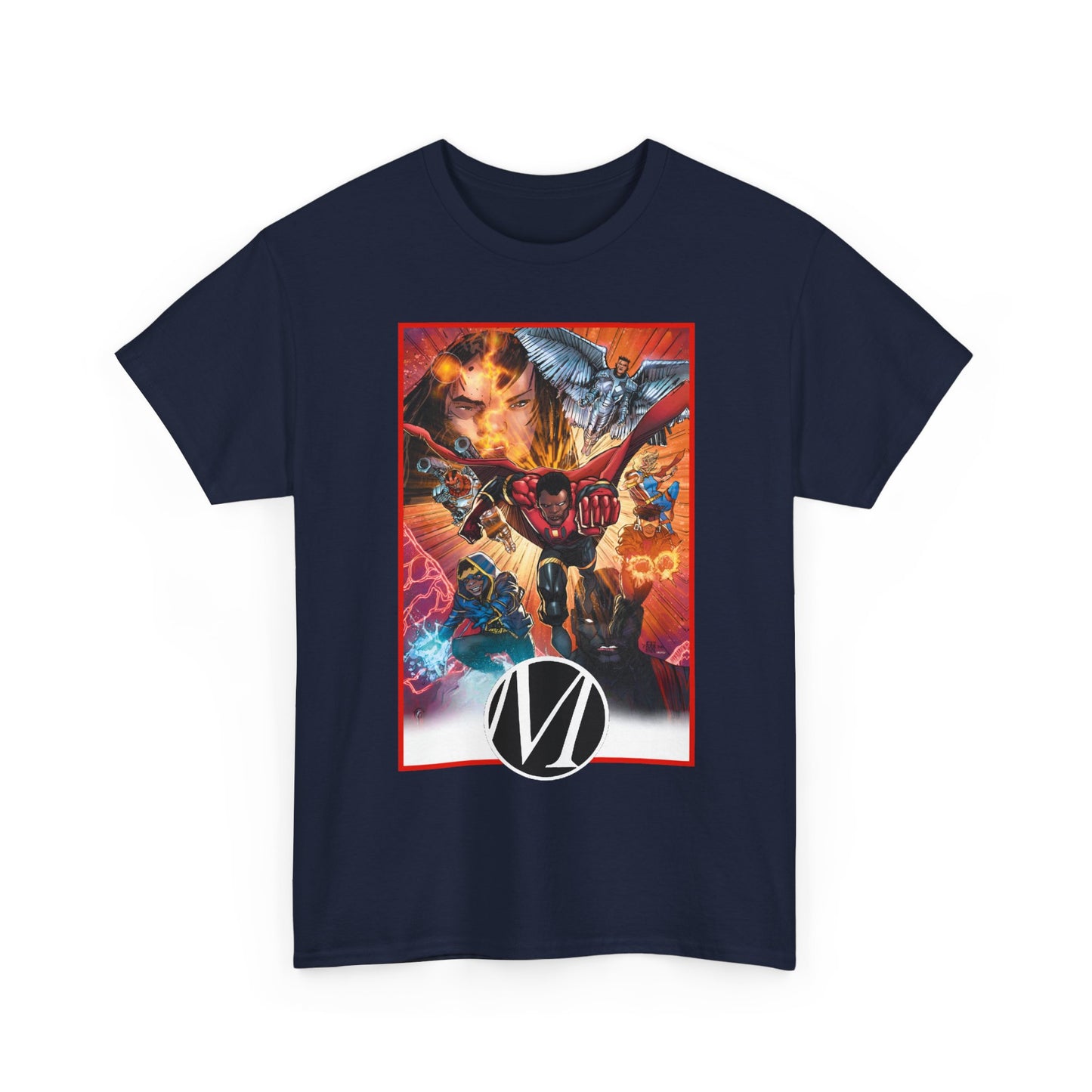 Milestone Comics T-Shirt - Static, Icon, Rocket, Hardware, Iron Butterfly - Dakota - DC Comics