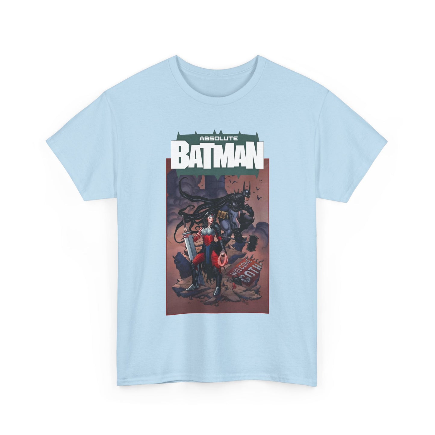 Absolute Batman & Absolute Wonder Woman T-Shirt - Frank Cho Art - DC Comics