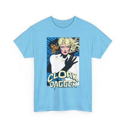 Cloak & Dagger T-Shirt - Popular 1980 Comic Book Duo - Marvel Comics