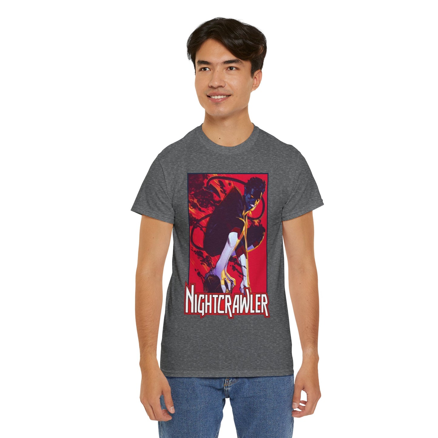 Nightcrawler T-Shirt - Taurin Clarke Art - Uncanny X-Men Member - Marvel Comics