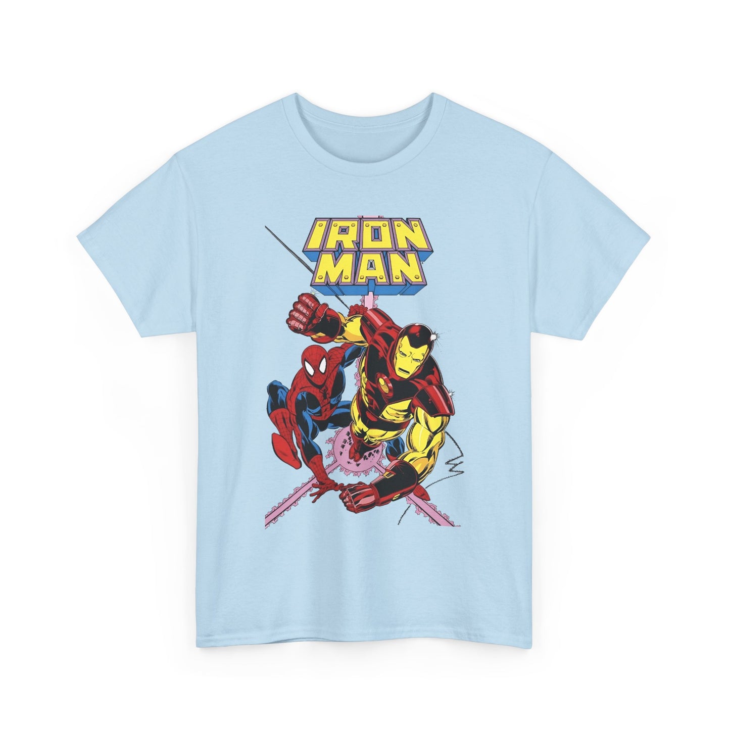 Iron-Man & Spider-Man T-Shirt - Butch Guice Art - Marvel Comics