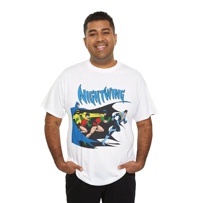 Nightwing T-Shirt - George Perez Art - Batman, Bruce Wayne, Robin, Dick Grayson - New Teen Titans Leader - DC Comics