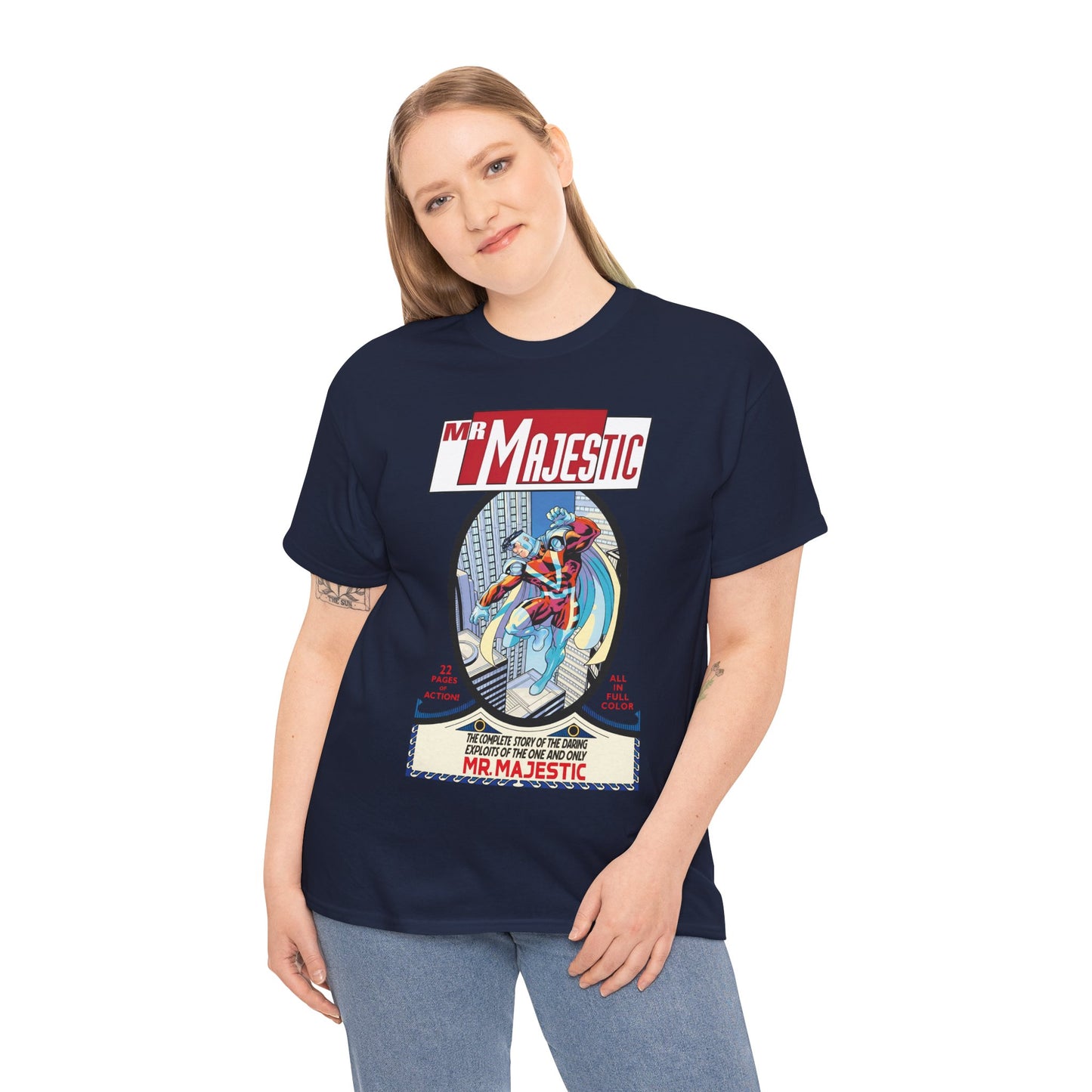 Mr. Majestic T-Shirt - Ed McGuiness Art - DC/Wildstorm Comics
