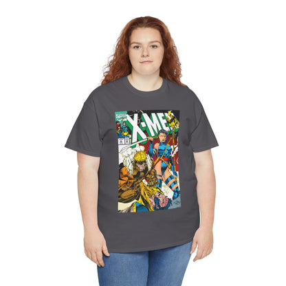 X-Men #6 T-Shirt - Jim Lee Art - Psylocke & Sabretooth - Marvel Comics