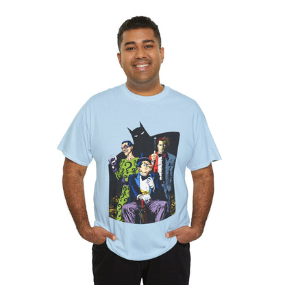 Riddler, Two-Face, Penguin T-Shirt - Brian Bolland Art - DC Comics