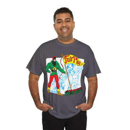 Mr Terrific T-Shirt - Stephen DeStefano Art - Who's Who in the DC Universe Entry - DC Comics
