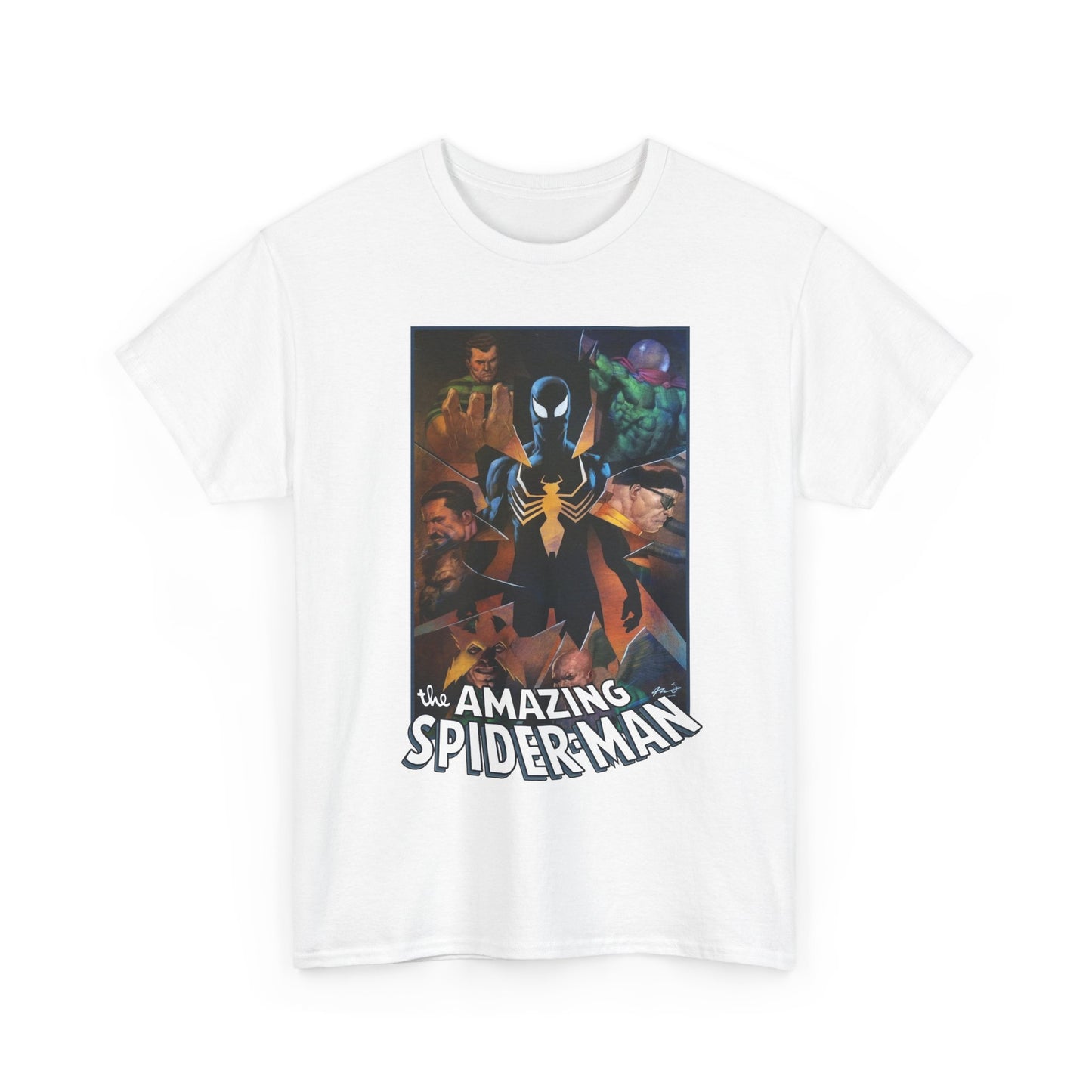 Amazing Spider-Man & Sinister Six T-Shirt - Ariel Olivetti Art - Marvel Comics
