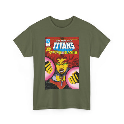 Starfire T-Shirt - George Perez Art - New Teen Titans #23 Cover - DC Comics