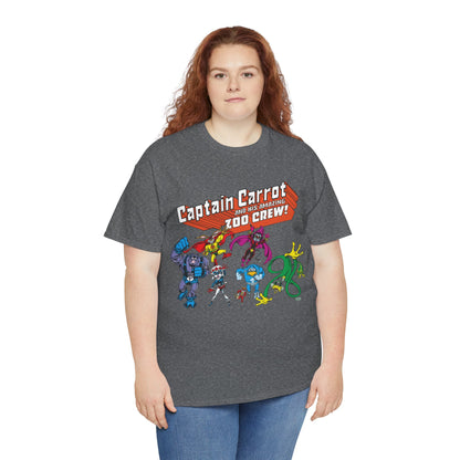 Captain Carrot & the Zoo Crew T-Shirt - 1980s Funny Animal Comic Series - DC Comics
