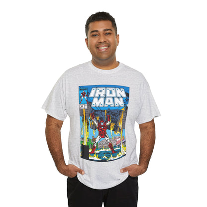 Iron Man #222 T-Shirt - Mark Bright Art - Marvel Comics
