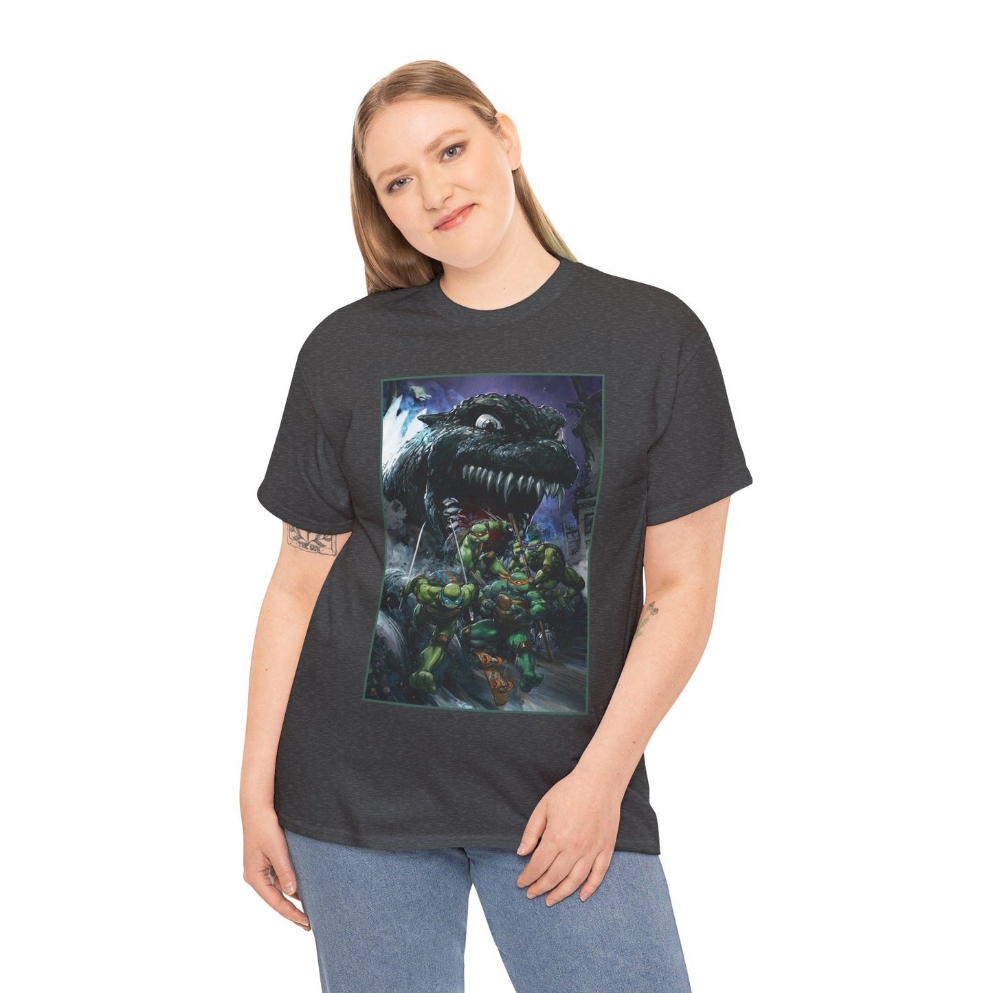 Teenage Mutant Ninja Turtles/Godzilla T-Shirt