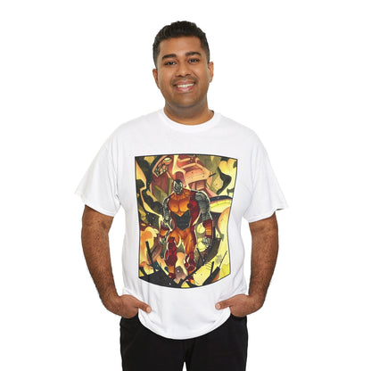 Colossus T-Shirt - Fighting a Sentinel - Marvel Comics