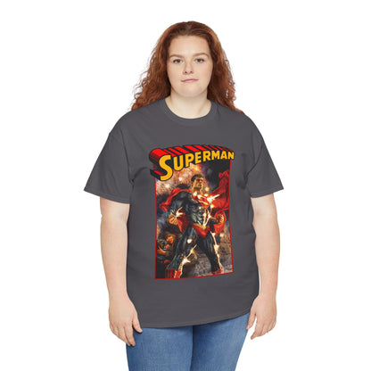 Superman T-Shirt - Lee Bermejo Art - Action Comics Variant Cover - Man of Steel, Metropolis - DC Comics