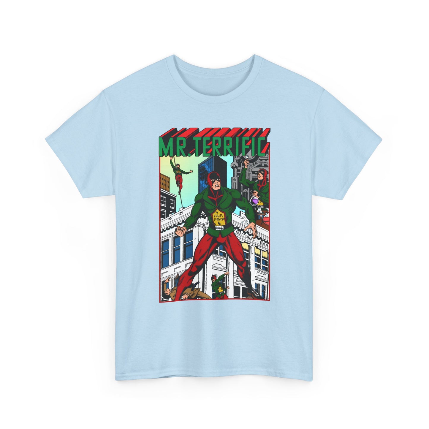 Mr Terrific T-Shirt - JSA Member - Golden Age Hero - DC Comics