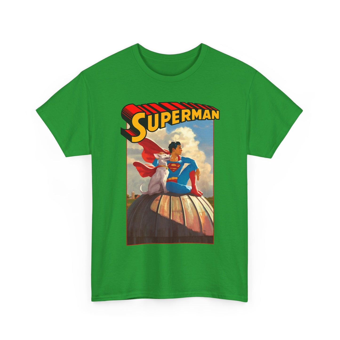 Superman & Krypto T-Shirt - 2025 Movie - Superdog from Krypton - Man of Steel, Smallville - DC Comics