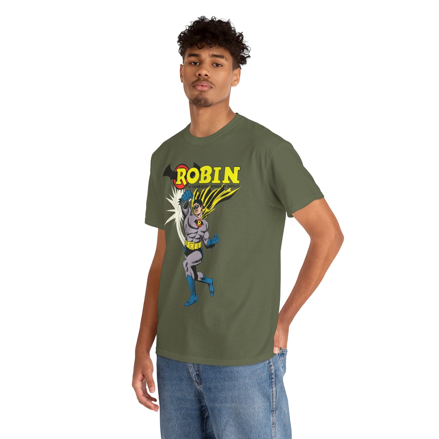 Earth 2 Robin T-Shirt - Dick Grayson, Justice Society of America (JSA) Member - DC Comics