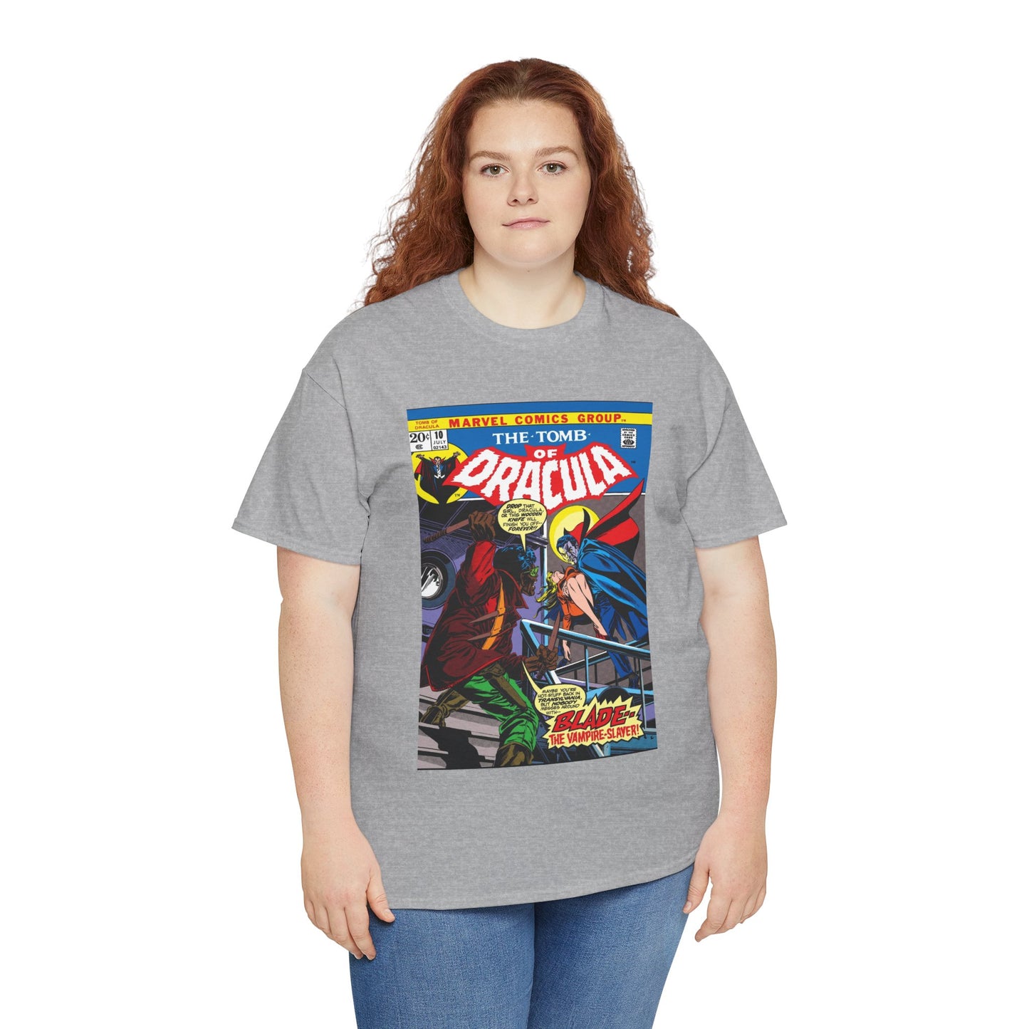 Tomb of Dracula T-Shirt - #10, First Appearance of Blade, Vampire Hunter - Marvel Comics