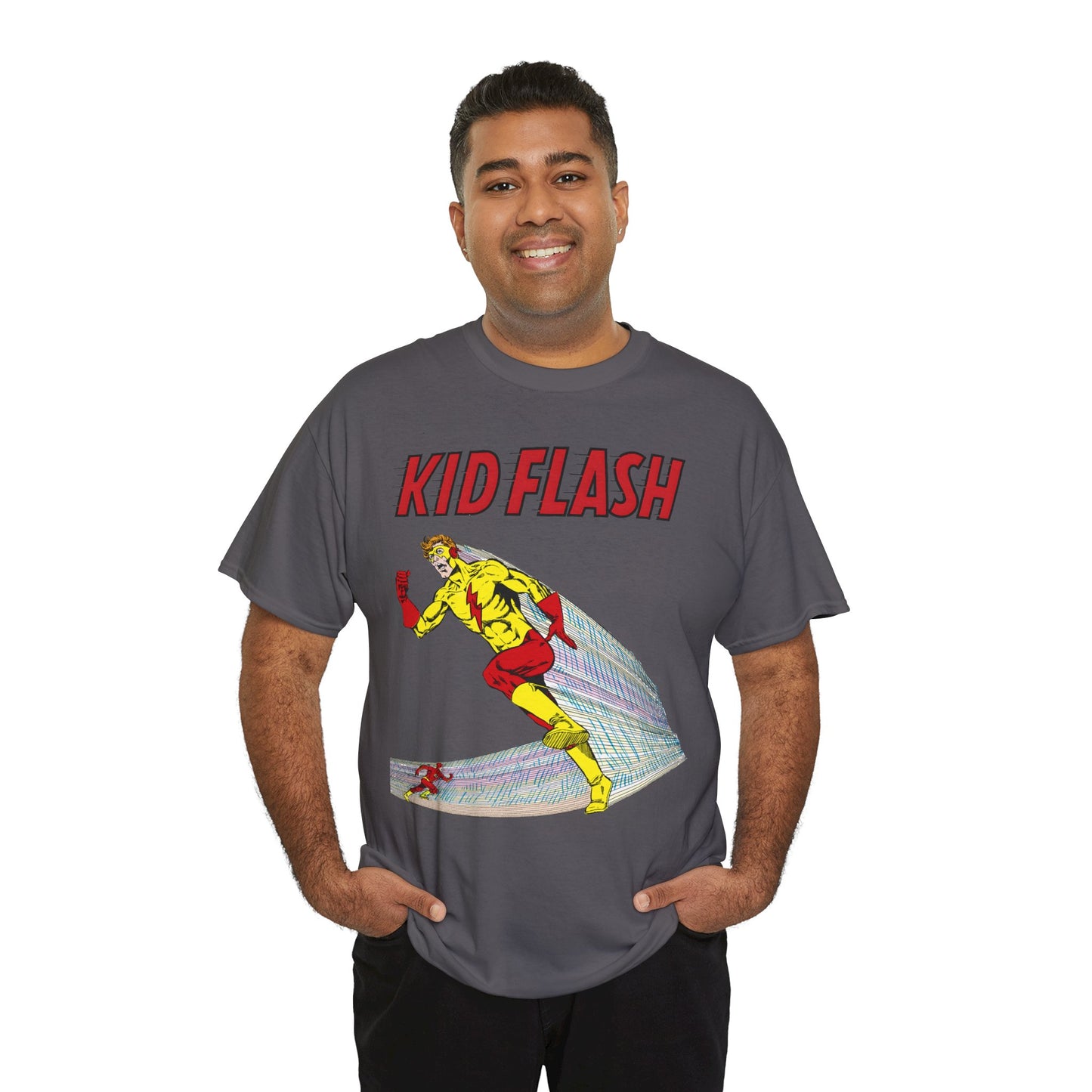 Kid Flash T-Shirt - George Perez Art - New Teen Titans - Wally West, Flash Sidekick - DC Comics