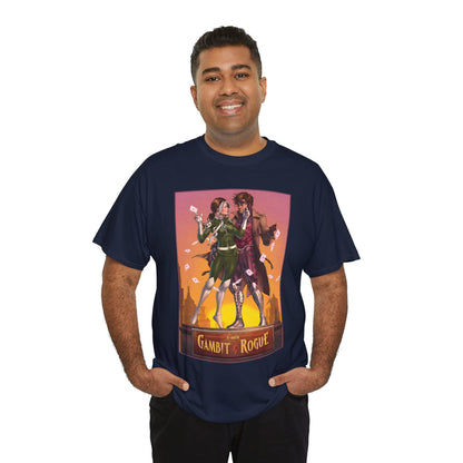 Gambit & Rogue T-Shirt - Mike Choi Art - Popular X-Men Members - Marvel Comics