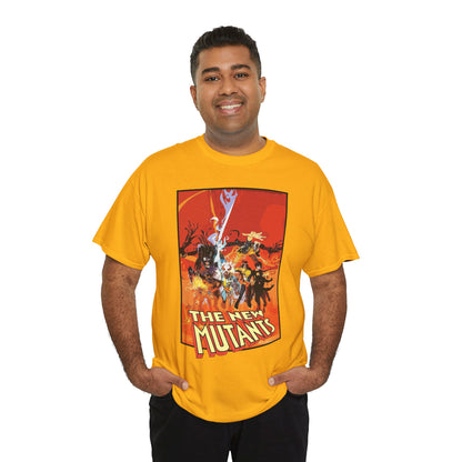 New Mutants T-Shirt - Bill Sienkiewicz Art - Marvel Comics - Magik, Warlock, Cannonball, Wolsbane, Sunspot