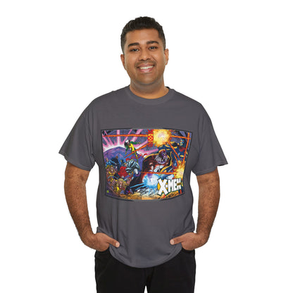 X-Men: Age of Apocalypse T-Shirt - John Romita Jr Art - Magneto, Rogue, Colossus, Quicksilver, Sabretooth, Quicksilver - Omega - Marvel Comics