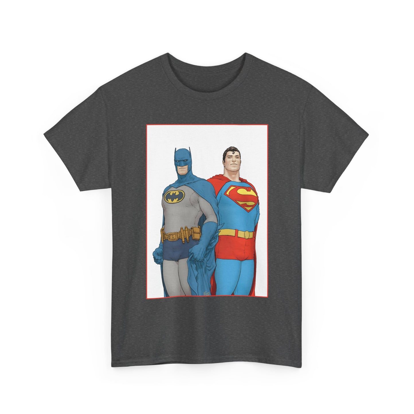 Superman & Batman T-Shirt - Frank Quitely Art - World's Finest Variant Cover Art - DC Comics
