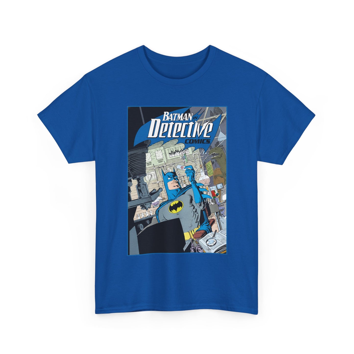 Detective Comics #619 T-Shirt - Norm Breyfogle Art - Batman in His Lab - DC Comics