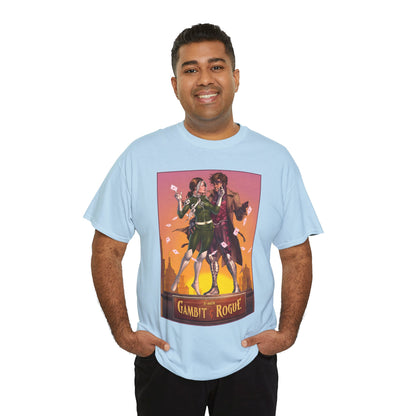 Gambit & Rogue T-Shirt - Mike Choi Art - Popular X-Men Members - Marvel Comics