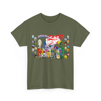 Omega Men T-Shirt - Shawn McManus Art - Who's Who Entry - DC Comics