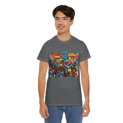 New Teen Titans & Batman and the Outsiders T-Shirt - George Perez & Jim Aparo Art - DC Comics