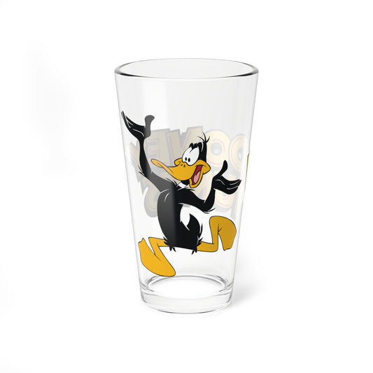 Daffy Duck Pint Glass, 16oz - Looney Tunes - Merrie Melodies - Beloved WB Cartoon Icon
